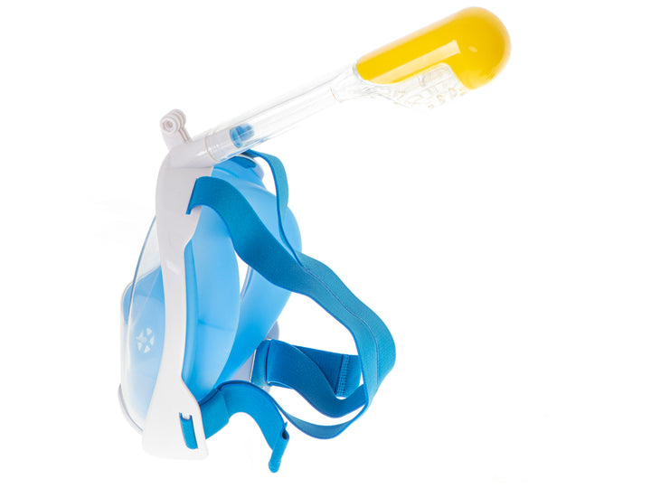 Fuldt foldbar snorkelmaske L/XL blå