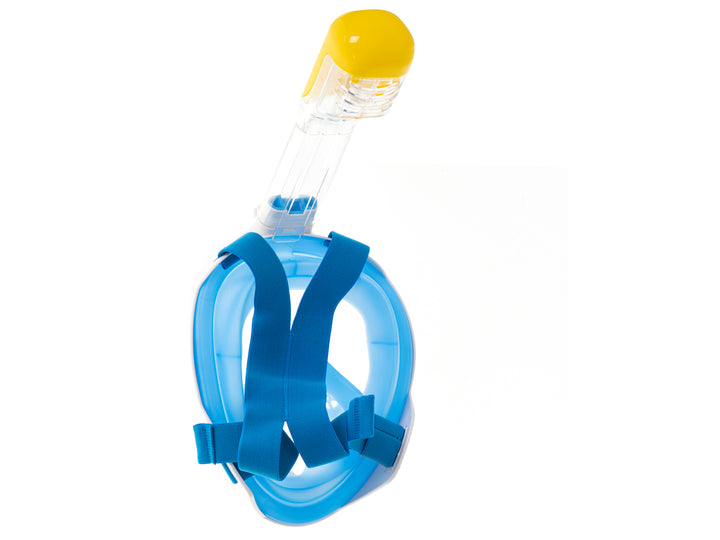 Fuldt foldbar snorkelmaske L/XL blå