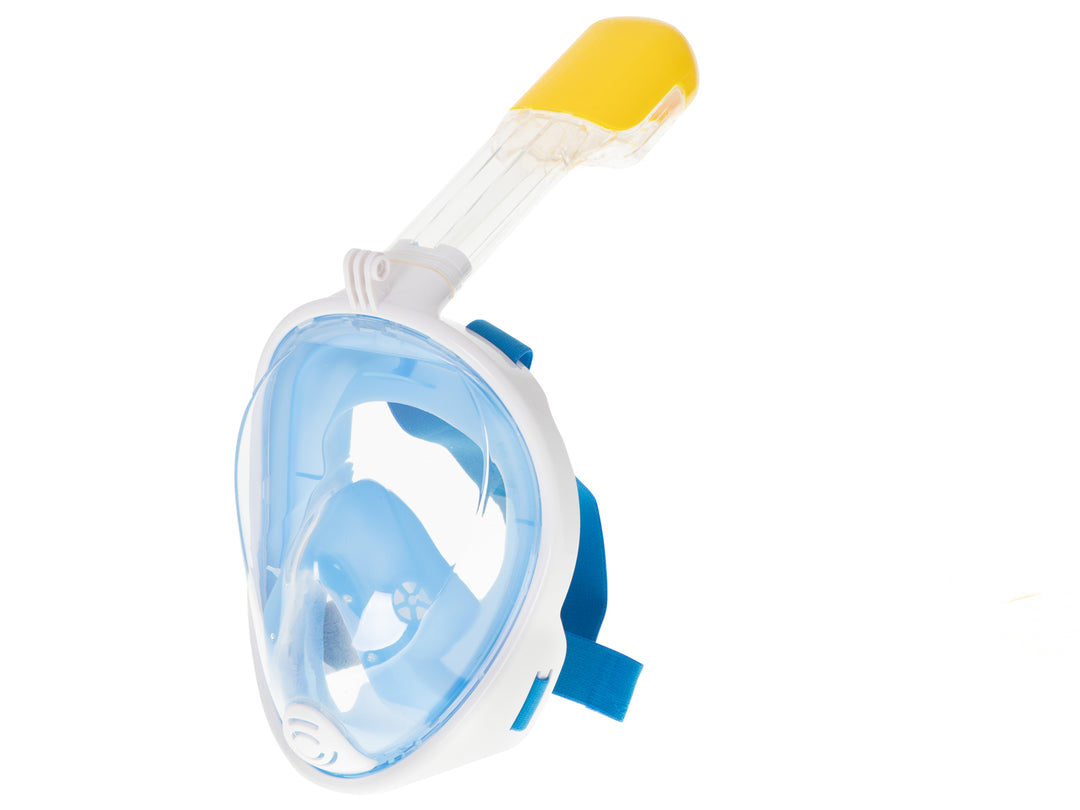 Fuld foldbar snorkelmaske S/M blå