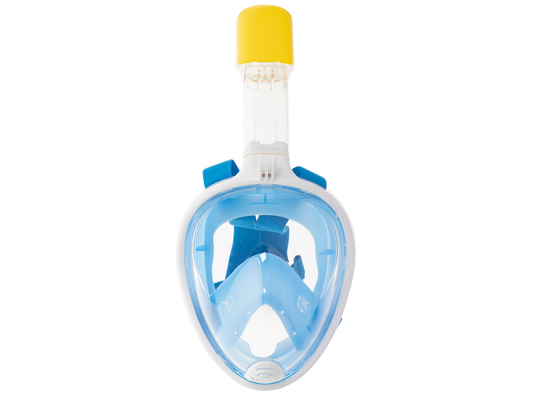 Fuld foldbar snorkelmaske S/M blå