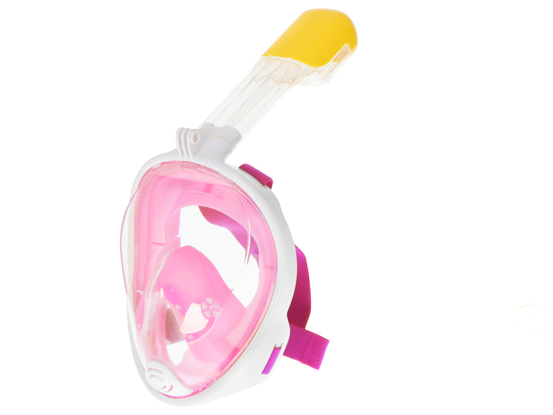 Fuld foldbar snorkelmaske S/M pink