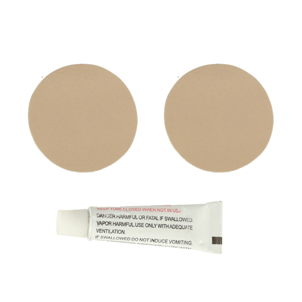 Bilmadras oppustelig bil + pumpe beige