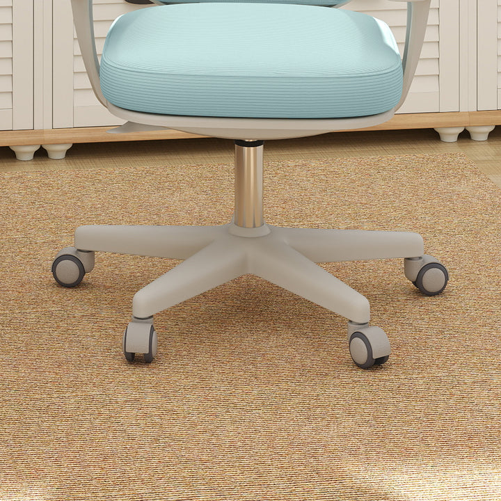 Kontorstol, ergonomisk skrivebordsstol med drejefunktion, højdejusterbar 55 x 48 x 82,5-94,5 cm Grøn