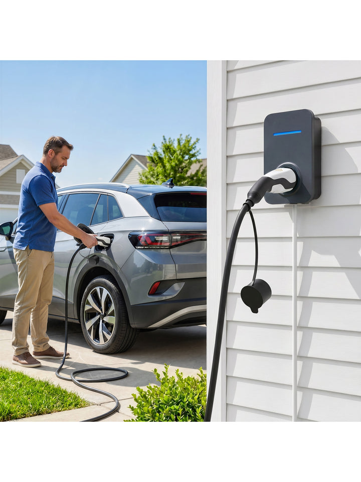 Type 2 EV-ladekabel 11 kW 16 A Mode 3, til wallbox IP65-ladestation