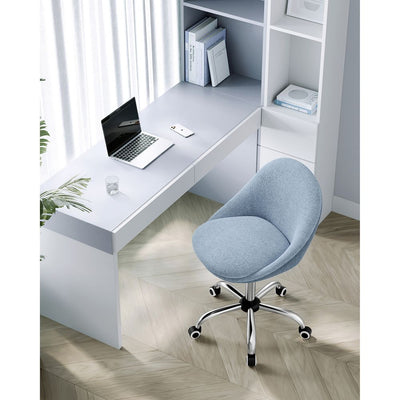 Moderne drejestol / kontorstol i blå