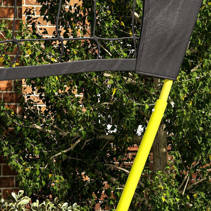 Badmintonnetsæt volleyballnetsæt, 3-delt sæt, 400 cm x 22,4 cm x 155 cm, sort + blå + grøn