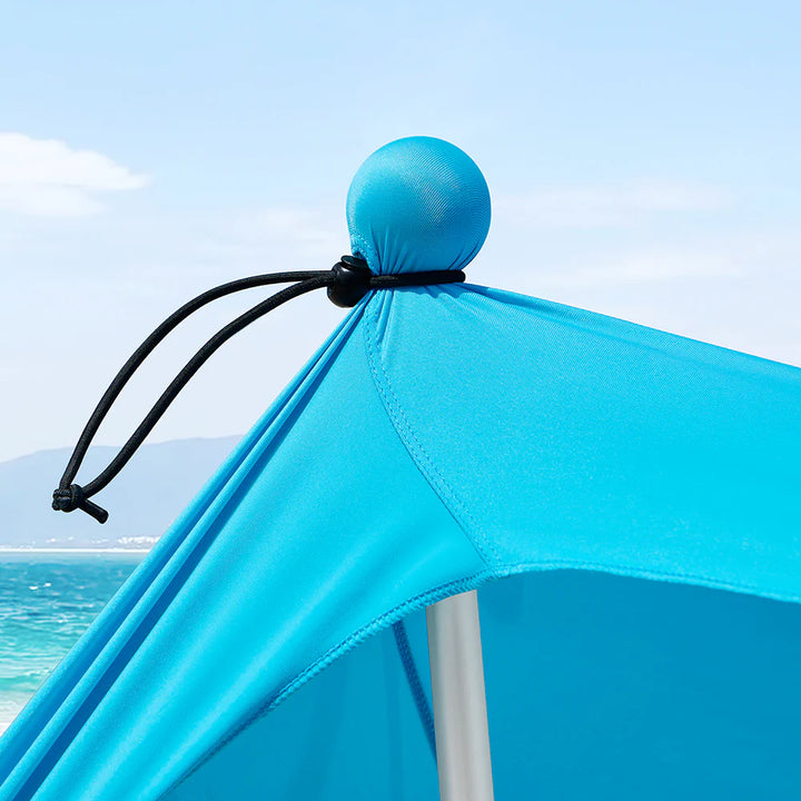 Strandtelt - Perfekt til Solbeskyttelse på Stranden, UPF 30+, turkis