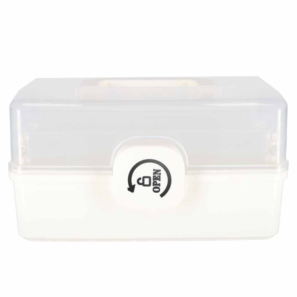 Organizer medicinbeholder medicinopbevaring medicinskab 29x16x15cm