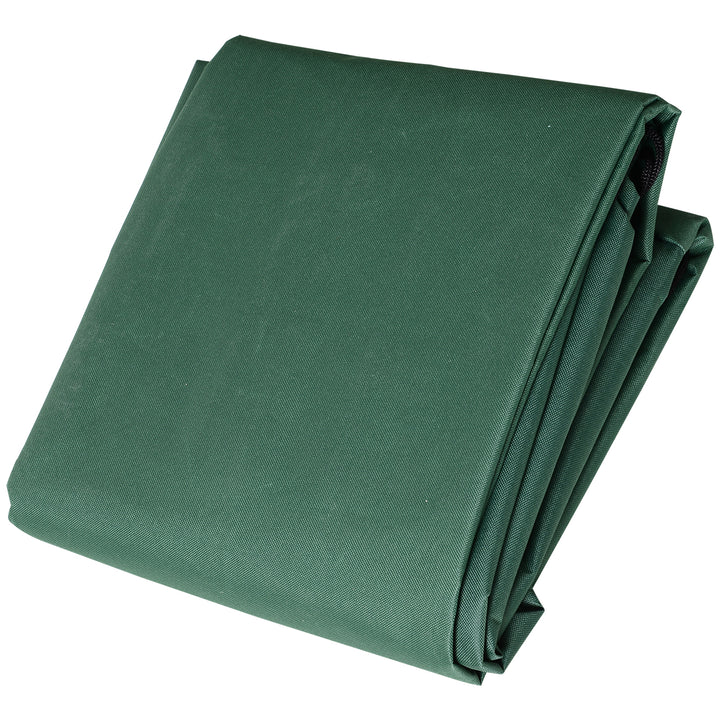 Beskyttelsesovertræk til havemøbler 600d oxford grøn 135 x 135 x 75 cm