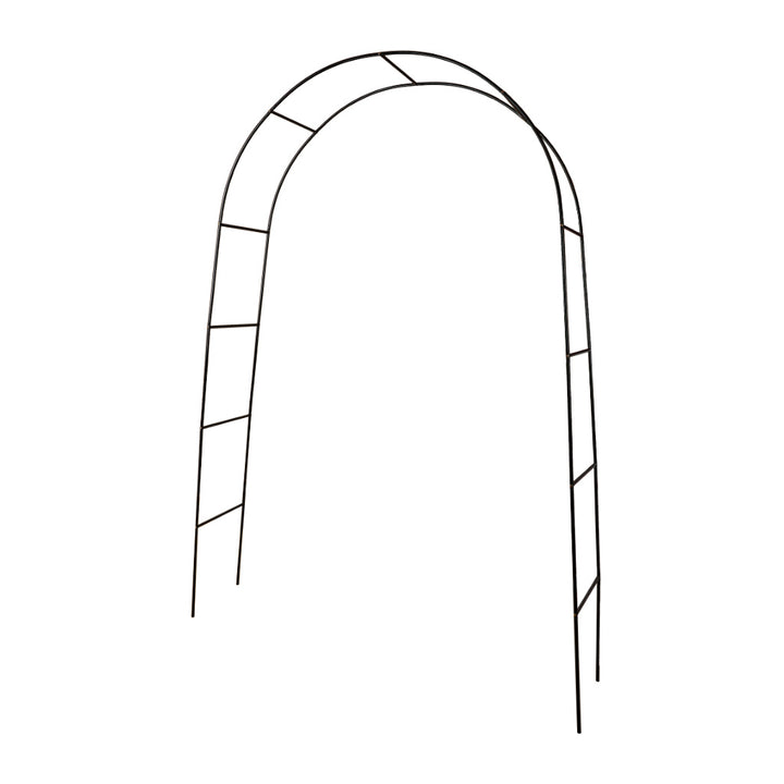 Havepergola bueholder til roser, blomster, vedbend, slyngplanter, metal 240 x 140 cm