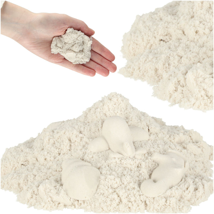 Børnesand 1 kg i en pose hvid