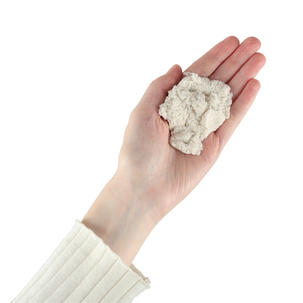 Børnesand 1 kg i en pose hvid