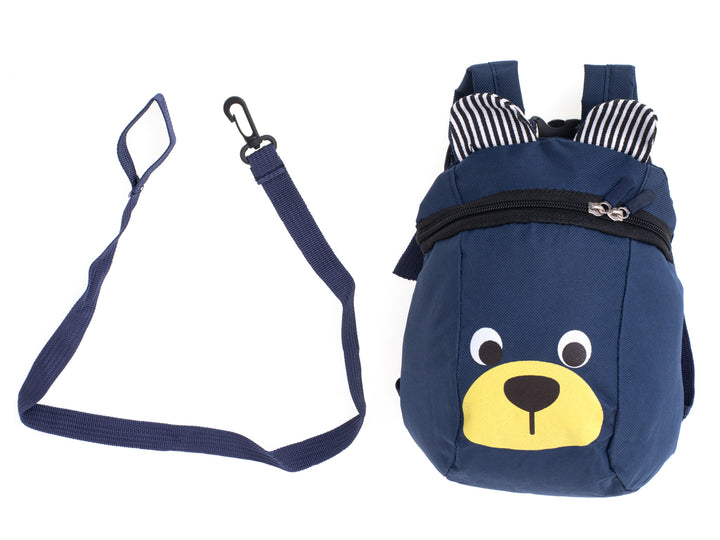Børnehaverygsæk børnerygsæk bamse marineblå