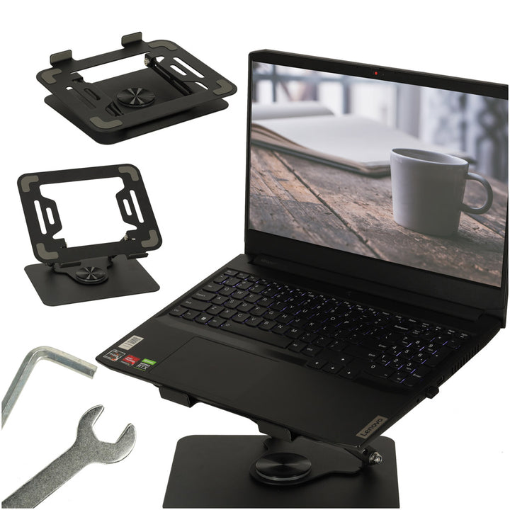 Laptopstativ justerbart 360° ergonomisk laptopbord