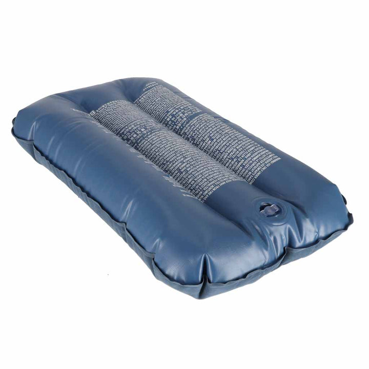 BESTWAY 67121 Oppustelig rejsepude i velour, marineblå