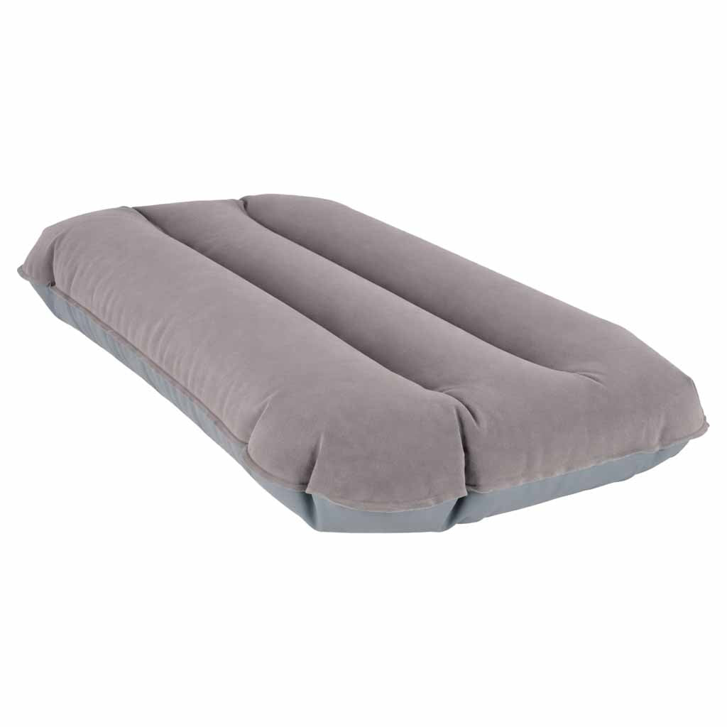 BESTWAY 67121 Oppustelig rejsepude velour grå