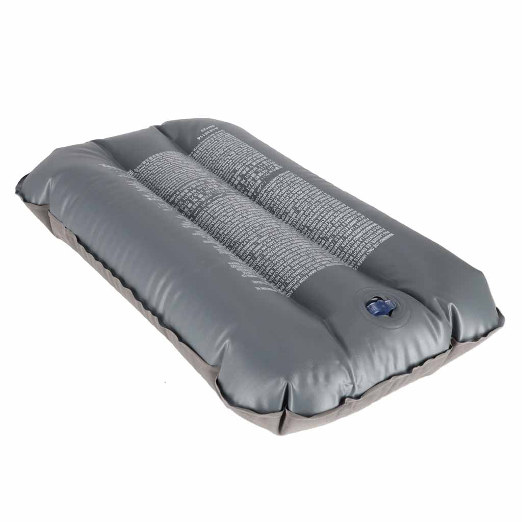 BESTWAY 67121 Oppustelig rejsepude velour grå