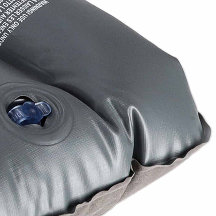 BESTWAY 67121 Oppustelig rejsepude velour grå