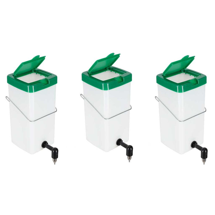 Drypvander til kaniner og gnavere 1 l sæt med 3 stk.