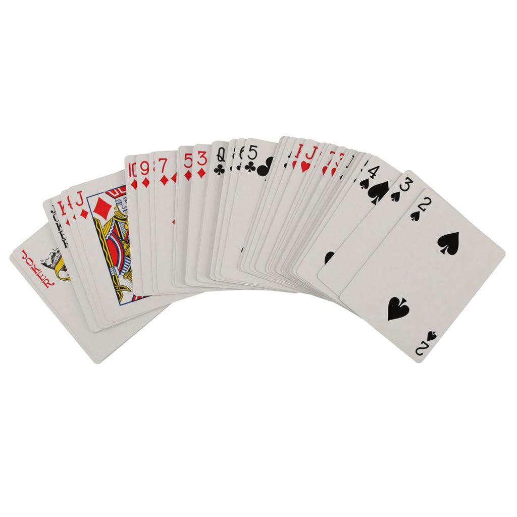 Pokerspilsæt i etui med 500 chips og 2 sæt kort.