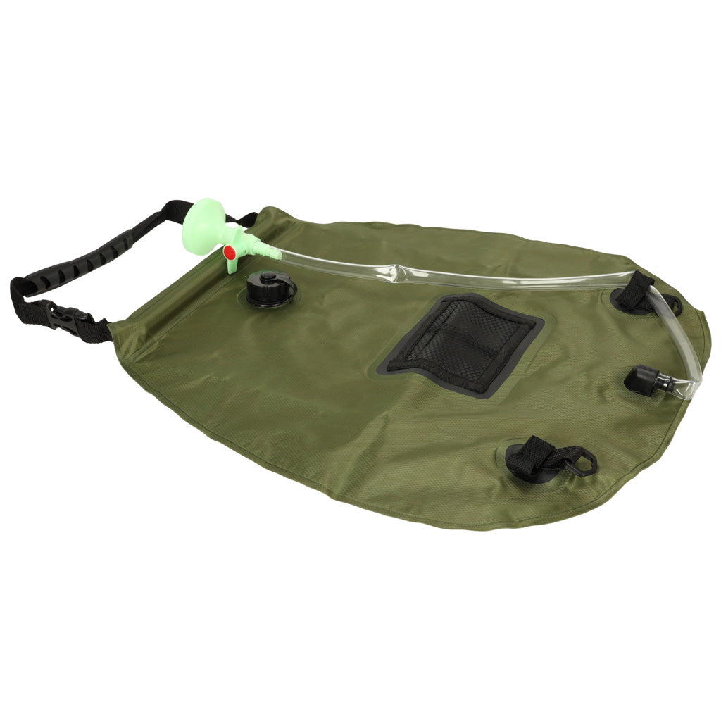 20L XXL solcelledrevet campingbruser med termometer