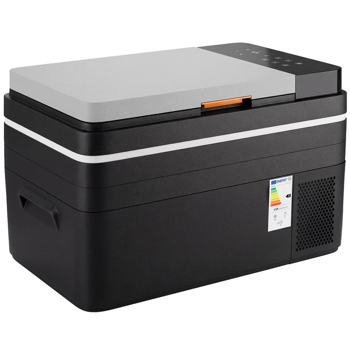 Kompressorkøler 30L -20℃-20℃ Elektrisk køler med app-styring LED-lys USB-port Batteribeskyttelse