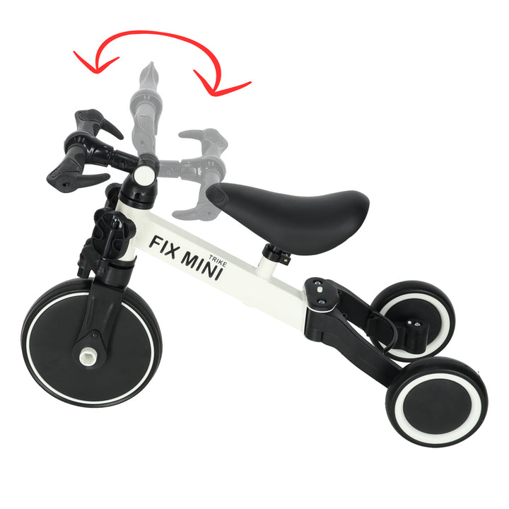 Trike Fix Mini cross-country trehjulet cykel 3-i-1 med pedaler hvid
