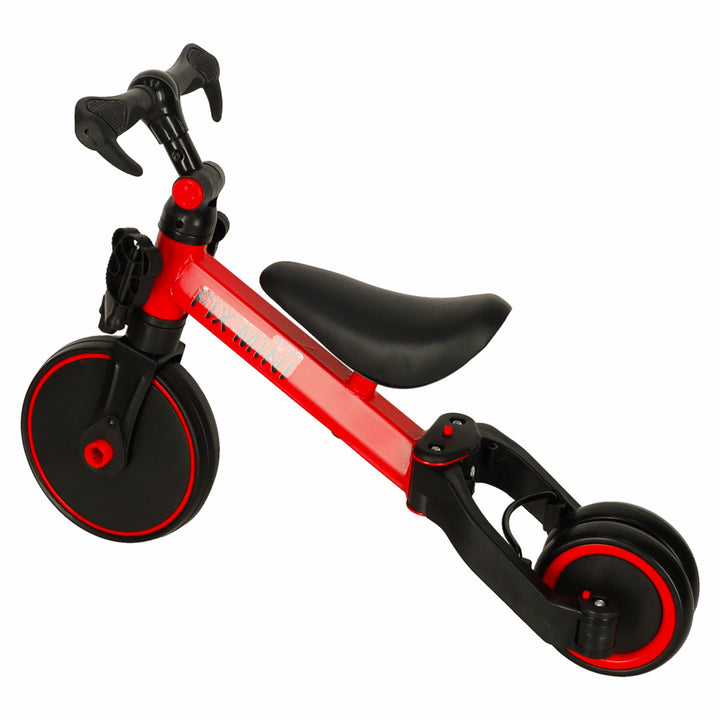 Trike Fix Mini cross-country trehjulet cykel 3 i 1 med pedaler rød