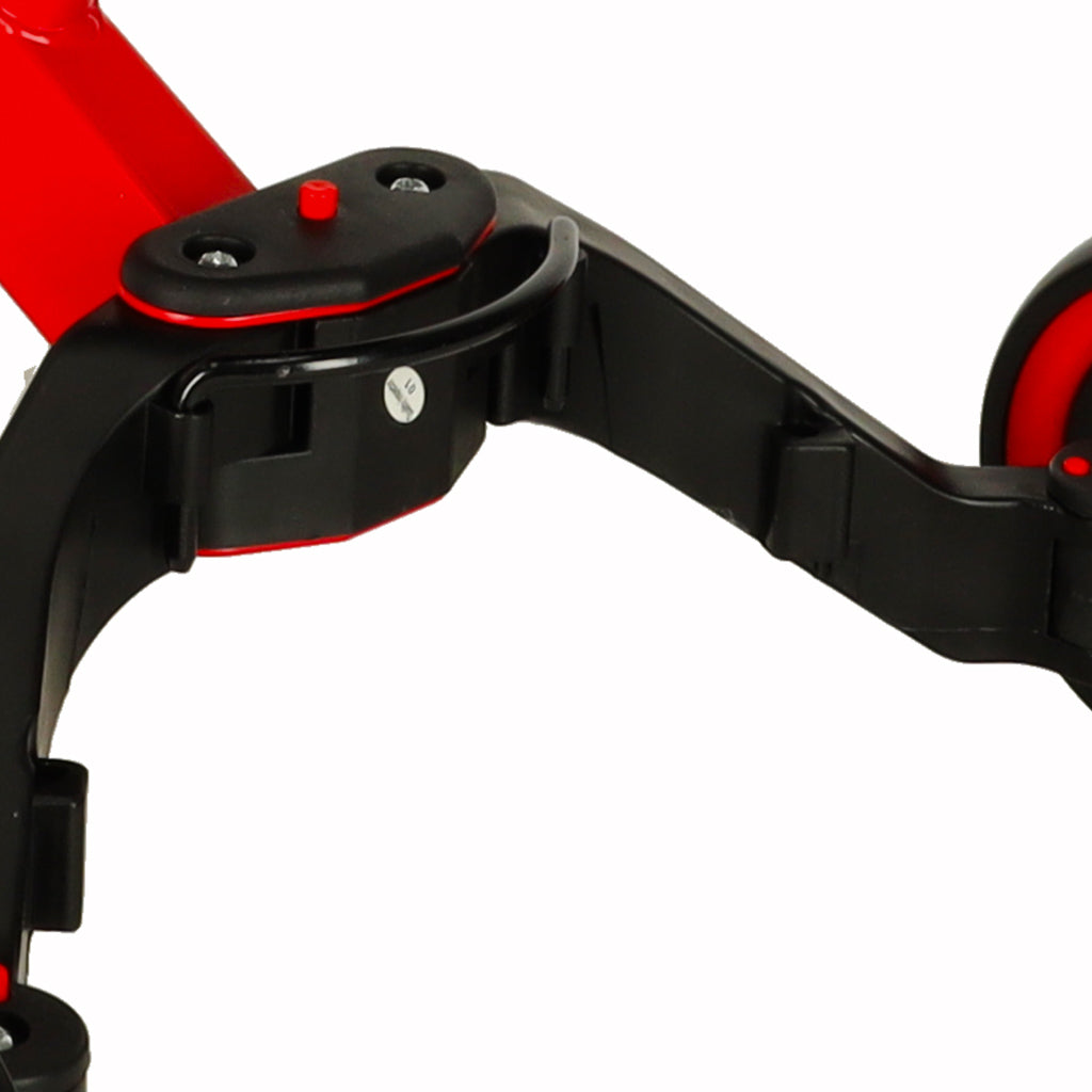 Trike Fix Mini cross-country trehjulet cykel 3 i 1 med pedaler rød