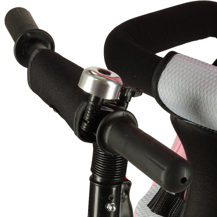 Trike Fix V3 trehjulet cykel 3w1 klapvognscykel 360 drejelig frihjul pink