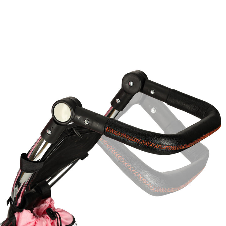 Trike Fix V3 trehjulet cykel 3w1 klapvognscykel 360 drejelig frihjul pink