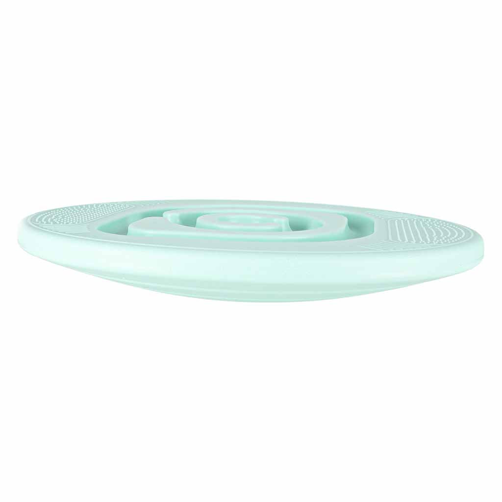Balancerende balancebom med blå kugler