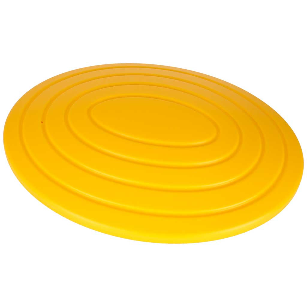 Balancerende balancebom med orange kugler