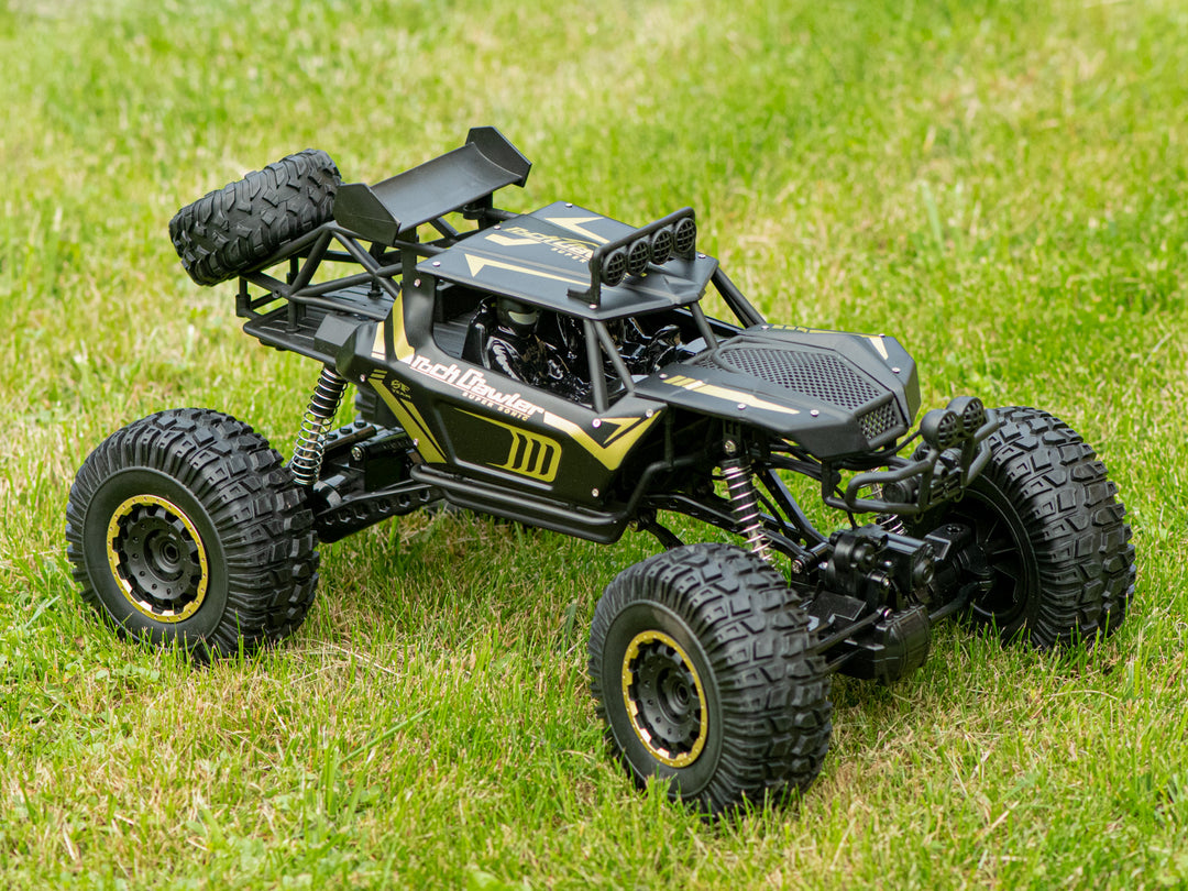 RC Rock Crawler 2.4GHz 1:8 51cm sort bil