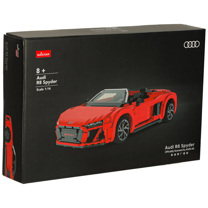 Fjernstyret bil 1:14 AUDI R8 Spyder klodser