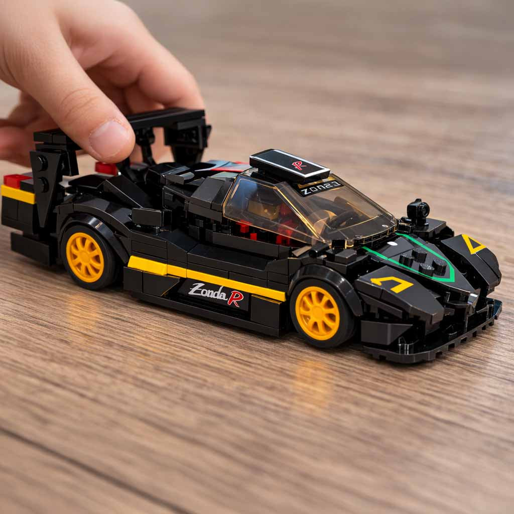 Fjernstyret bil 1:28 {agani Zonda R-klodser
