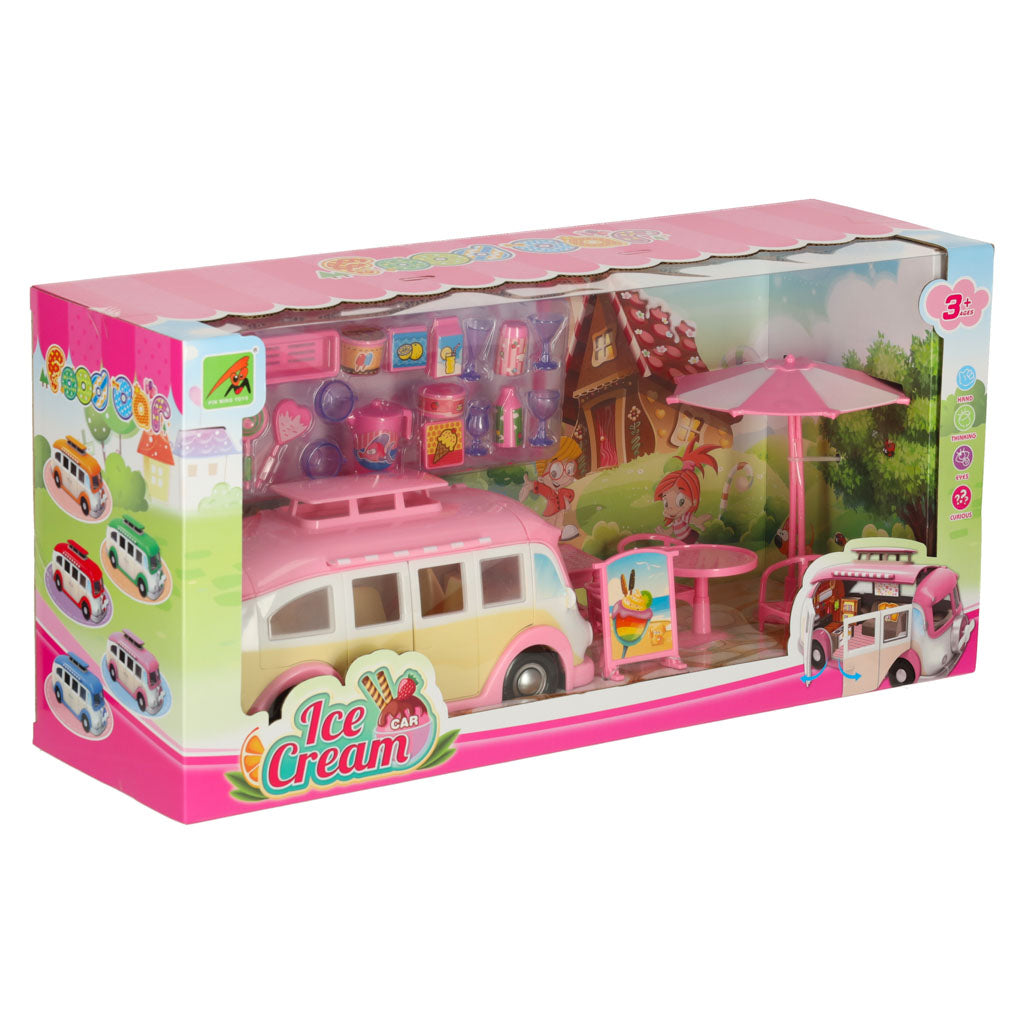 Bil isbutik campingvogn klapbord stole 30 stk.