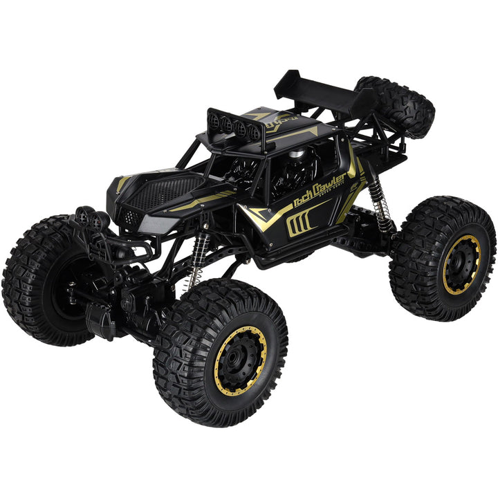 RC Rock Crawler 2.4GHz 1:8 51cm sort bil