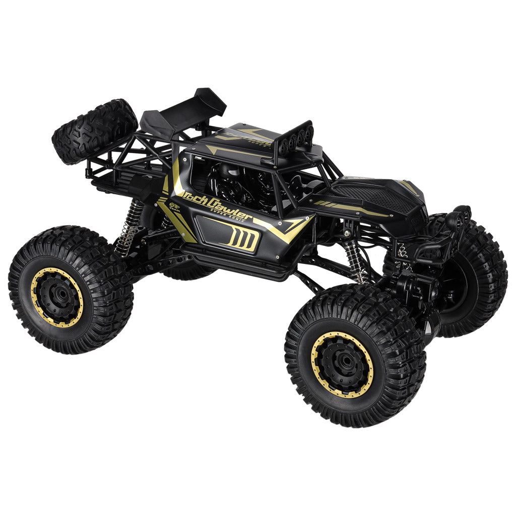 RC Rock Crawler 2.4GHz 1:8 51cm sort bil