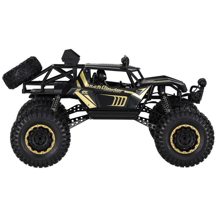 RC Rock Crawler 2.4GHz 1:8 51cm sort bil