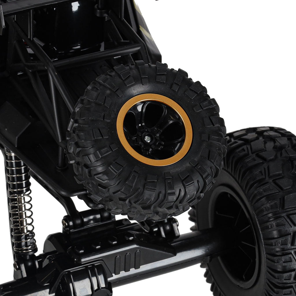 RC Rock Crawler 2.4GHz 1:8 51cm sort bil