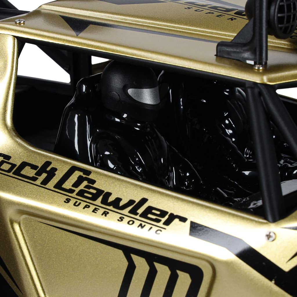 RC-bil Rock Crawler 2.4GHz 1:8 51cm guld