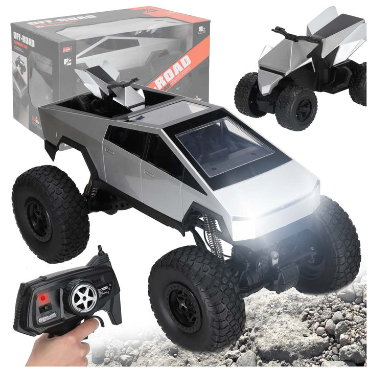 Fjernbetjent pickup truck klatrekøretøj 1:8 2.4GHz