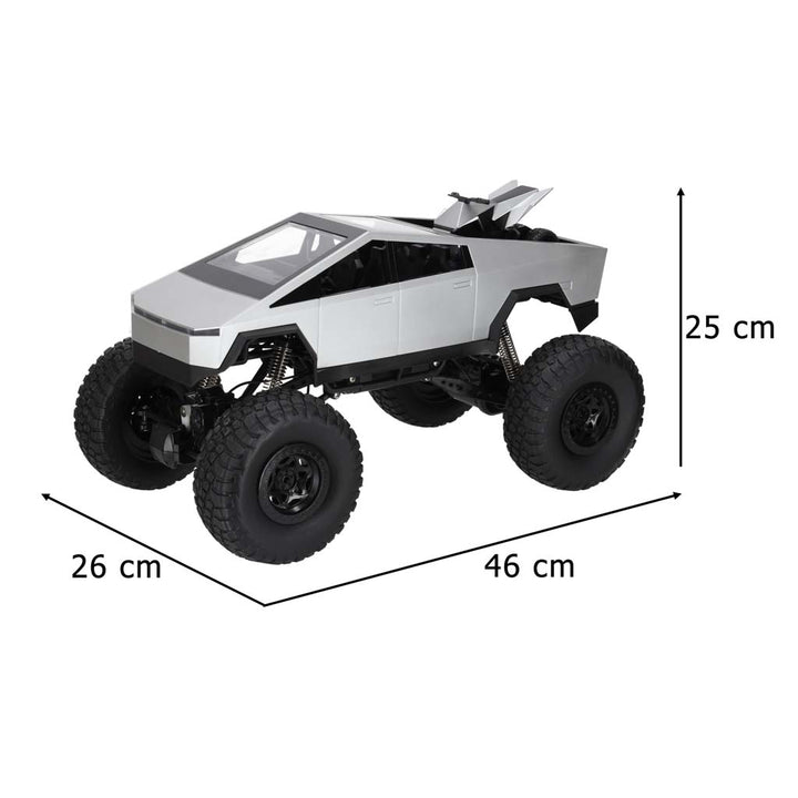 Fjernbetjent pickup truck klatrekøretøj 1:8 2.4GHz