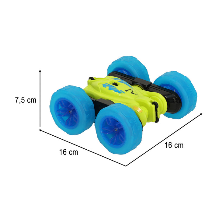 RC Revolt Flip Speeder fjernbetjent bil med lysende hjul
