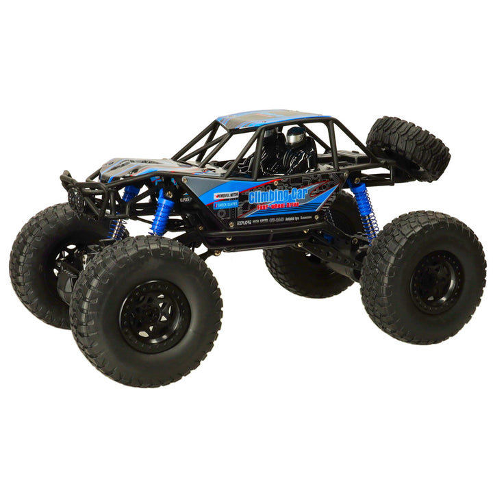 RC Crawler klatrebil 1:10 4WD 48cm blå
