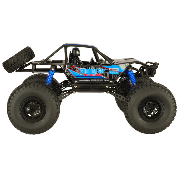 RC Crawler klatrebil 1:10 4WD 48cm blå