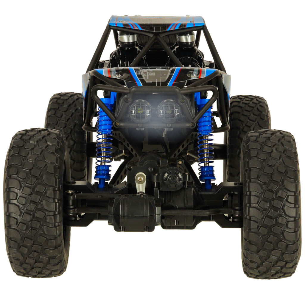 RC Crawler klatrebil 1:10 4WD 48cm blå