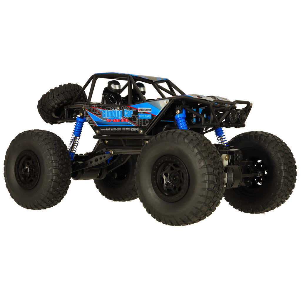 RC Crawler klatrebil 1:10 4WD 48cm blå