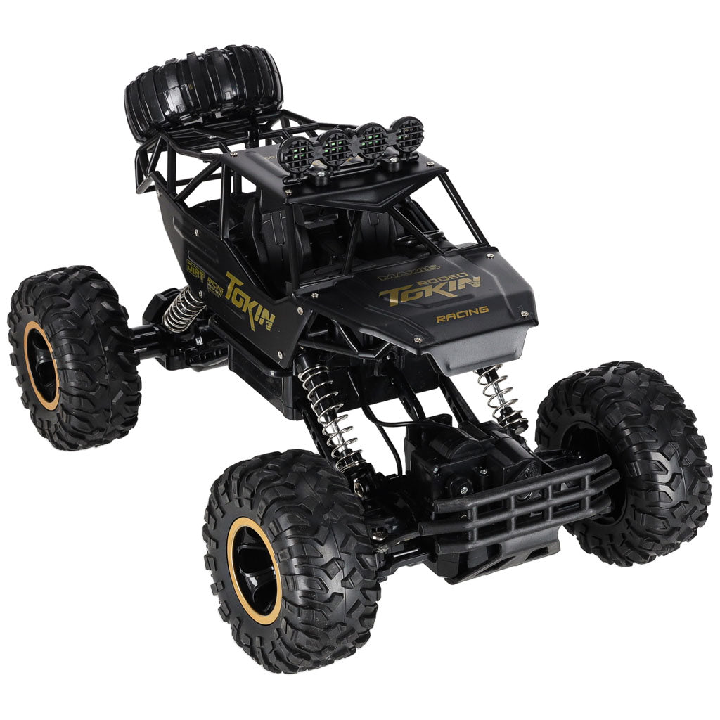RC-bil Rock Crawler 1:12 4WD METAL sort